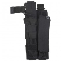 5.11 Double MP5 Magazine Pouch - Black