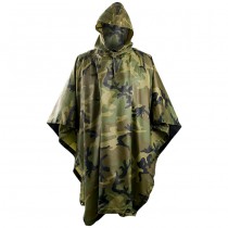 Helikon Poncho - Woodland