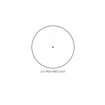 Trijicon MRO 1x25 2.0 MOA Red Dot Co-Witness Mount 6