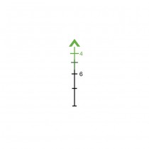 Trijicon TA11F-G 3.5x35 ACOG Chevron Green .223 4