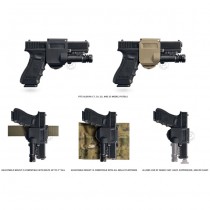 Crye Precision Glock Series Pistols Gun Clip - Black 4