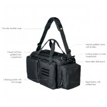 First Tactical Recoil Range Bag - Black