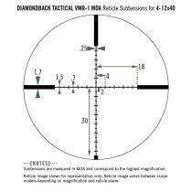 Vortex Optics Diamondback Tactical 4-12x40 Riflescope VMR-1 MOA