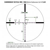 Vortex Diamondback Tactical 4-12x40 Riflescope VMR-1 MOA