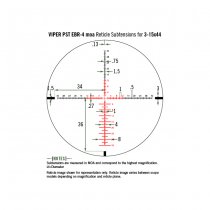 Vortex Viper PST Gen II 3-15x44 SFP Riflescope EBR-4 MOA