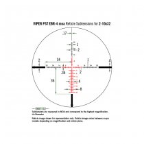 Vortex Viper PST Gen II 2-10x32 FFP Riflescope EBR-4 MOA