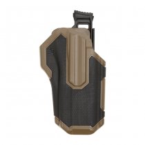 BLACKHAWK Omnivore Multifit Non Light Bearing Holster RH - Coyote Tan/Black