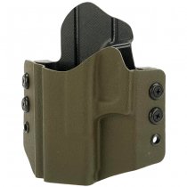 High Speed Gear OWB Kydex Holster Glock 19 23 32 Right Hand - Olive
