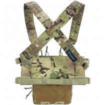 Pitchfork MCR Modular Chest Rig Complete Set - Multicam