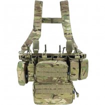 Pitchfork MCR Modular Chest Rig Complete Set - Multicam