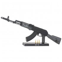 Blackcat Mini Model Gun AK74 - Black