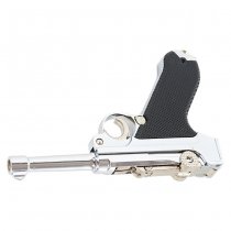 Blackcat Mini Model Gun P08 - Silver