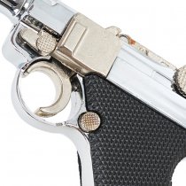 Blackcat Mini Model Gun P08 - Silver