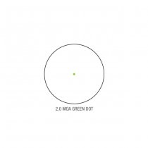 Trijicon MRO 1x25 2.0 MOA Green Dot