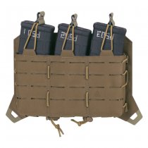 Direct Action Spitfire Triple Rifle Magazine Flap - Coyote Brown