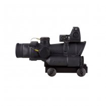 Trijicon TA02 4x32 ACOG LED Illuminated Crosshair Red .223 TA51 Mount & 3.25 MOA RMR Type 2 Red Dot Sight