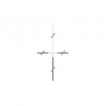 Trijicon TA02 4x32 ACOG LED Illuminated Crosshair Red .223 TA51 Mount & 3.25 MOA RMR Type 2 Red Dot Sight