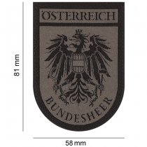 Clawgear Bundesheer Patch - RAL 7013