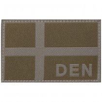 Clawgear Denmark Flag Patch - RAL 7013