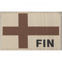 Clawgear Finland Flag Patch - Desert