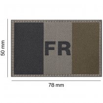 Clawgear France Flag Patch - RAL 7013