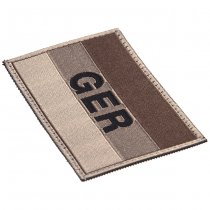 Clawgear Germany Flag Patch - Desert