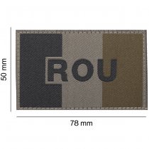 Clawgear Romania Flag Patch - RAL 7013