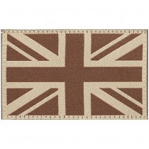 Clawgear Great Britain Flag Patch - Desert