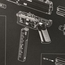 Pitchfork B&T APC9 Exploded View Tech Mat - Small