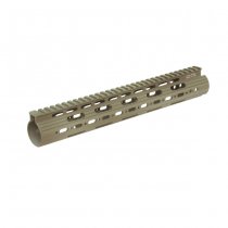 Leapers AR-15 Super Slim Free Float Handguard Rifle Length - Burnt Bronze