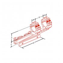 Leapers Integral QD 30mm Mount High