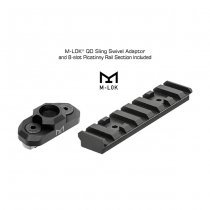 Leapers AR-15 15 Inch Super Slim Free Float M-LOK Handguard