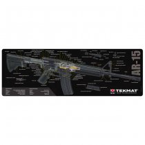 TekMat Cleaning & Repair Mat - AR15 Cut Away