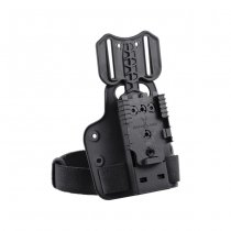 Safariland Small Tactical Plate & DFA QLS Receiver - Black