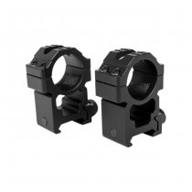 Trinity Force 25.4mm Tall Ring Set - Black