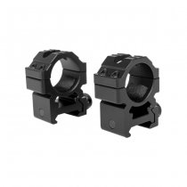 Trinity Force 25.4mm Medium Ring Set - Black