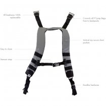 First Tactical Jump Pack Harness - Asphalt