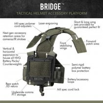 Agilite Bridge Tactical Helmet Accessory Platform - Black