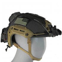 Agilite MTEK FLUX Helmet Cover Gen4 - Black - M/L