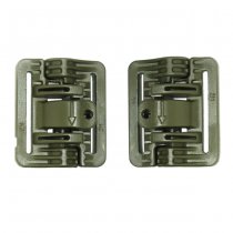 2M Quick-Release ROC 40 Set Left Right - Nato Green