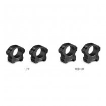 Vortex Optics Pro 1 Inch Riflescope Rings - Medium