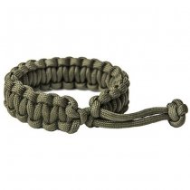 Pitchfork Paracord Bracelet Knotted - Olive M