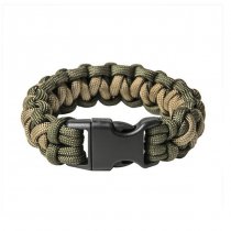 Pitchfork Paracord Bracelet Buckle - Olive / Tan