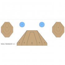 Range Solutions Shooting Target Drill-2 50pcs