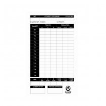 Range Solutions IPSC Score Sheet 100pcs