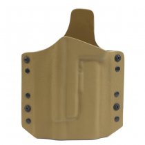 Warrior ARES Kydex Holster Glock 17/19 & TLR-1/2 - Coyote