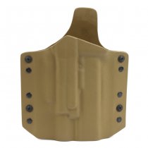 Warrior ARES Kydex Holster Glock 17/19 & X400 - Coyote