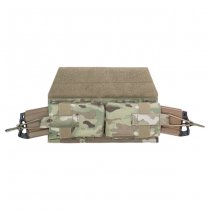 Warrior Horizontal Velcro Mag Pouch - Multicam