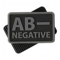 Helikon-Tex PVC Blood Patch 2pcs Set O POS - Black