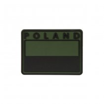 Helikon Polish Subdued Flag Patch - Olive